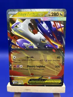Pokemon Mega Latias ex MEP 011 Exclusive Collection Promo Mega Latias Ex Box - Image 1