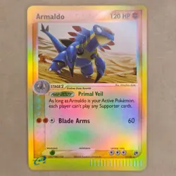 Pokemon TCG Armaldo 1/100 Reverse Holo Sandstorm Rare NM Near Mint - Image 1