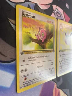 1st Edition Wigglytuff 32/64 and Jigglypuff 54/64 Jungle Set Pokemon TCG WOTC - Image 4