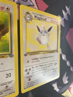 1st Edition Wigglytuff 32/64 and Jigglypuff 54/64 Jungle Set Pokemon TCG WOTC - Image 5