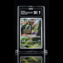 TAG 9.0 MINT Mabosstiff 2023 Pokemon Pokemon Scarlet & Violet #218 - Image 1