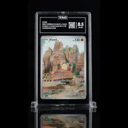 TAG 8.5 NM MT Klawf 2023 Pokemon Pokemon Scarlet & Violet #217 - Image 1