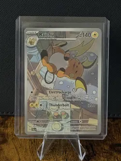 Pokemon Paldea Evolved Raichu Illustration Rare#211 Pack Fresh - Image 1
