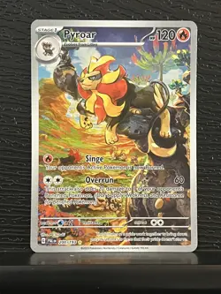 Pyroar 200/193 Sv02: Paldea Evolved Holo Illustration Rare Pokemon TCG - Image 1