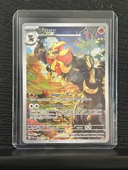 Pyroar 200/193 Sv02: Paldea Evolved Holo Illustration Rare Pokemon TCG - Image 2
