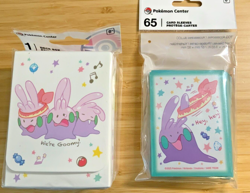 Pokemon Center Official Sleeves + Deck Box We're Goomy - New 🇺🇸 - Image 1