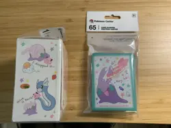 Pokemon Center Official Sleeves + Deck Box We're Goomy - New 🇺🇸 - Image 3