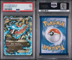 2014 POKEMON XY FLASHFIRE #69 M CHARIZARD EX PSA 7 - Image 3