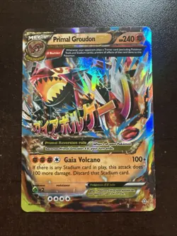 Primal Groudon EX 86/160 Light DMG Pokemon TCG XY Primal Clash - Image 1