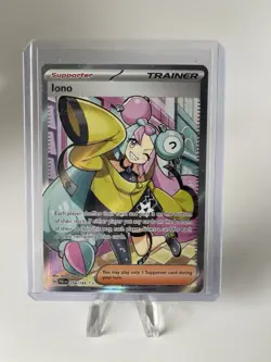 Pokemon Iono 254/193 Sv02: Paldea Evolved Holo Ultra Rare - Image 1