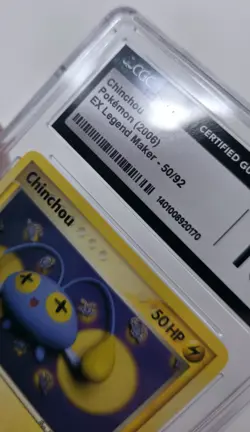 2006 POKEMON EX LEGEND MAKER #50/92 CHINCHOU CGC 10 - Image 3