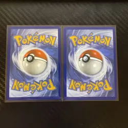 Pokemon TCG Mega Evolutions Psyduck 007 Golduck 008 Black Star Promo Holo - Image 2