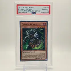 2023 Yu-Gi-Oh! 25th Anniversary Exodia Necross DCR-EN020 PSA 10 Gem Mint - Image 1