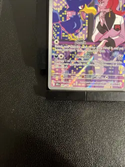 Pokemon TCG Destined Rivals Team Rockets Murkrow Card 200/182 IR Mint Condition - Image 2