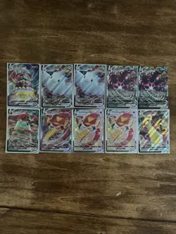 Pokemon VMax 10 Card LOT! - All Pictured Cards Included - Image 1