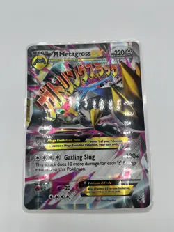 Pokemon Mega Metagross EX XY35 Jumbo XY Promo Card LP (read note) - Image 1