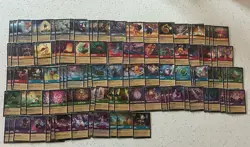 Disney Lorcana Fabled Card Lot Of 100 Rare And Super Rare Non Cold Foil - Image 1
