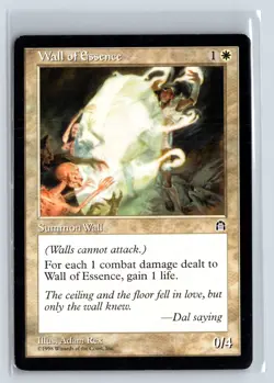 (3X) Wall of Essence Stronghold Uncommon - MTG Magic the Gathering Card - Image 1