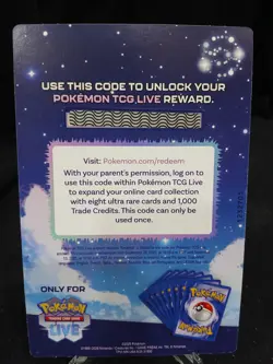 Pokemon TCG Mega Evolutions Live Distribution Reward 1 Card - Image 2