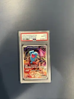 Pokemon TCG Team Rockets Wobbuffet Promo Card 203 PSA 10 GEM MT - Image 1