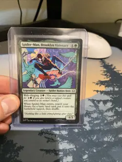 Spider-Man, Brooklyn Visionary, MTG Spider-Man, Magic The Gathering, NM - Image 1