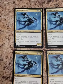 Drana's Emissary x4 Battle for Zendika BFZ MTG Magic the Gathering Unplayed - Image 3