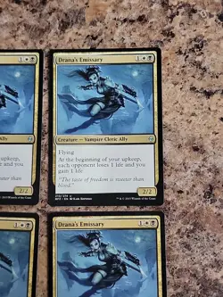 Drana's Emissary x4 Battle for Zendika BFZ MTG Magic the Gathering Unplayed - Image 4