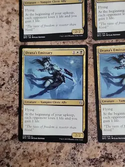 Drana's Emissary x4 Battle for Zendika BFZ MTG Magic the Gathering Unplayed - Image 5