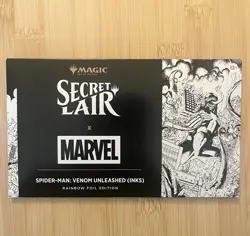 MTG Secret Lair x Spider-Man: Venom Unleashed Inks (Rainbow Foil) - SLD sealed - Image 1