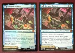 Magic MTG Marvel's Spider-Man Norman Osborn 1 x Foil 1 x Regular M0039 SPM - Image 1