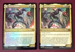 Magic MTG Marvel's Spider-Man Norman Osborn 1 x Foil 1 x Regular M0039 SPM - Image 2