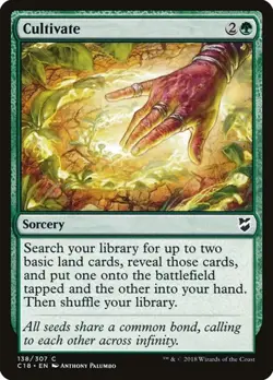 Cultivate Commander 2018 LP MTG - Image 1