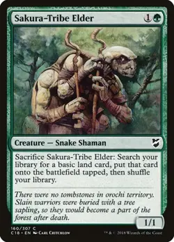 Sakura-Tribe Elder Commander 2018 LP MTG - Image 1