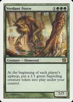 Verdant Force #278 (LP) 9th Edition 9ED Magic MTG - Image 1