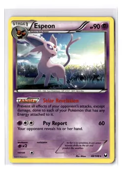 Espeon - 48/108 Dark Explorers Regular Rare - LP - POKEMON TCG - Image 1