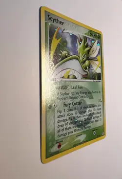 2004 Pokemon ex Fire Red & Leaf Green 29/112 Scyther Reverse Holo LP/NM - Image 2