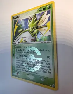 2004 Pokemon ex Fire Red & Leaf Green 29/112 Scyther Reverse Holo LP/NM - Image 3