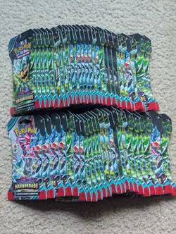 Pokemon Twilight Masquerade SLEEVED Booster Packs Lot of 50 Sealed Brand New! - Image 1