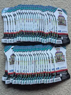 Pokemon Twilight Masquerade SLEEVED Booster Packs Lot of 50 Sealed Brand New! - Image 2