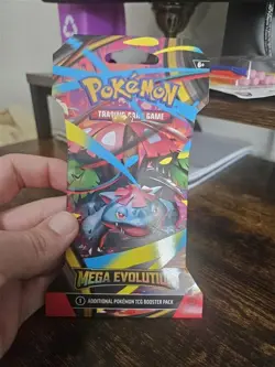 Mega Evolution Pokemon Sealed & Sleaved Booster Pack New / Different Art - Image 1