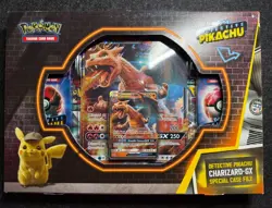 Pokemon Detective Pikachu Charizard GX Special Case File Factory RARE Latam Ver - Image 1