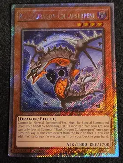 Yugioh! 1x Black Dragon Collapserpent RA04-EN204 Platinum Secret Rare 1st Ed NM - Image 1