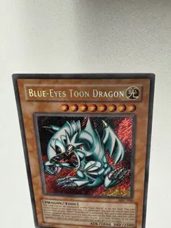 Blue-Eyes Toon Dragon MRL-000 Magic Ruler-Unlimited Edition Secret Rare Yugioh - Image 3