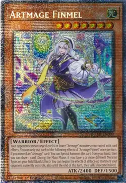 Near Mint Artmage Finmel - DUAD-EN009 - Starlight Rare - 1st Edition - YuGiOh - Image 1