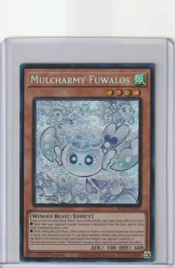 Yugioh MP25-EN102 Mulcharmy Fuwalos - Prismatic Secret Rare 1st Edition - Image 1
