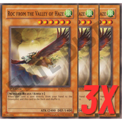 Yugioh Roc From The Valley Of Haze (RDS-EN015) 1st Edition (NEAR MINT) (3X) - Image 1
