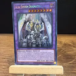 YUGIOH Alba System Dogmatikalamity BLMM-EN011 Secret Rare 1st Ed NM +BONUS HOLO - Image 1