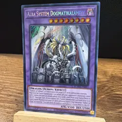 YUGIOH Alba System Dogmatikalamity BLMM-EN011 Secret Rare 1st Ed NM +BONUS HOLO - Image 2