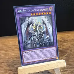 YUGIOH Alba System Dogmatikalamity BLMM-EN011 Secret Rare 1st Ed NM +BONUS HOLO - Image 3