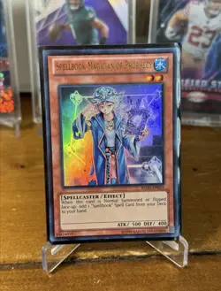 Yugioh! NM Spellbook Magician of Prophecy - REDU-EN015 - Ultra Rare - Unlimited - Image 1